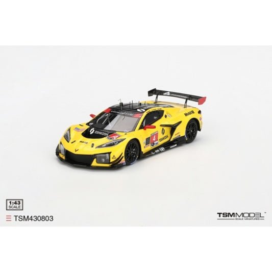 THIS ITEM IS AVAILABLE TO ORDER FROM OUR SUPPLIER - 1:43 TSM TSM430803 CHEVROLET CORVETTE Z06 GT3.R NO.4 CORVETTE RACING BY PRATT MILLER MOTORSPORTS 2024 IMSA DAYTONA 24 HRS
