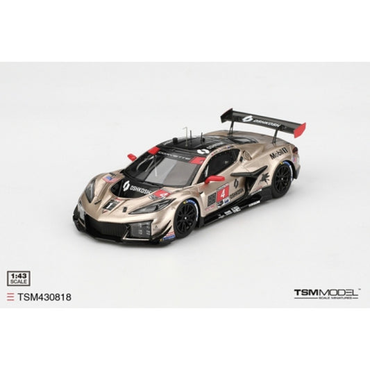 THIS ITEM IS AVAILABLE TO ORDER FROM OUR SUPPLIER - 1:43 TSM TSM430818 CHEVROLET COREVTTE Z06 GT3.R NO.4 CORVETTE RACING TSM430818