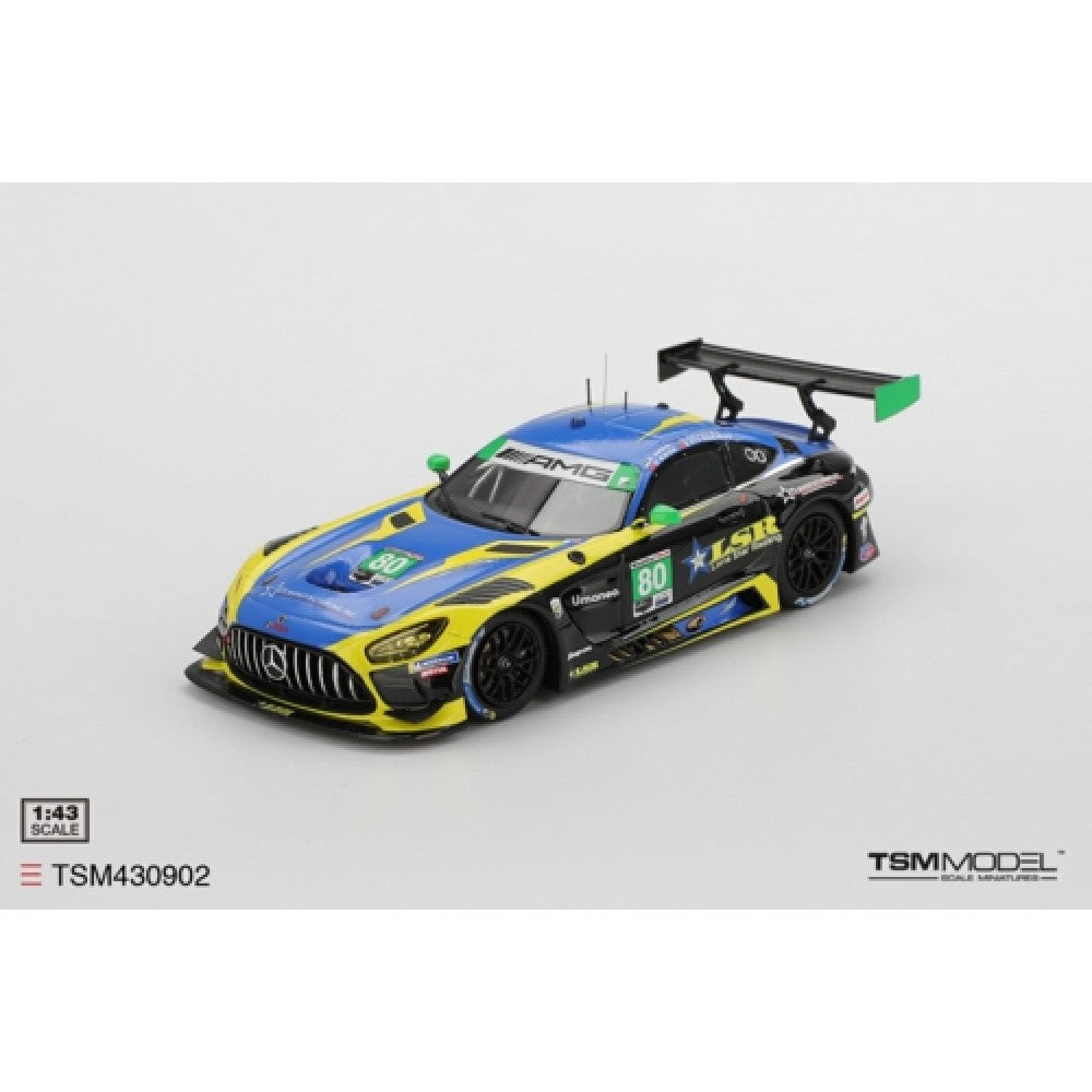 Pre-Order – 1:43 TSM Mercedes Benz-AMG GT3 Evo No.80 Lone Star Racing 2025 IMSA Daytona 24 HRS (TSM430902, Stocks Due Feb / Mar 2026)