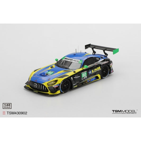 Pre-Order – 1:43 TSM Mercedes Benz-AMG GT3 Evo No.80 Lone Star Racing 2025 IMSA Daytona 24 HRS (TSM430902, Stocks Due Feb / Mar 2026)