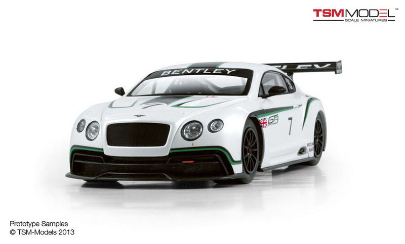 Available To Order – Bentley Continental GT3 Mondial De L'Autom 1:18 TrueScale Miniatures Model (TSM 131804R)