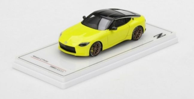 Available To Order – Nissan Z Proto Yellow 1:43 TrueScale Miniatures Model (TSM 430500)