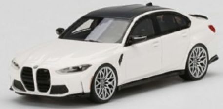 Available To Order – BMW M3 Competition (G80) Alpine White 1:43 TrueScale Miniatures Model (TSM 430558)