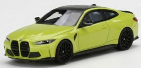 Available To Order – BMW M4 Competition (G82) San Paulo Yellow 1:43 TrueScale Miniatures Model (TSM 430571)