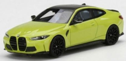 Available To Order – BMW M4 Competition (G82) San Paulo Yellow 1:43 TrueScale Miniatures Model (TSM 430571)