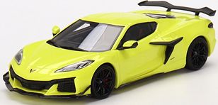 Available To Order – Chevrolet Corvette Z06 2023 Accelerate Yellow 1:43 TrueScale Miniatures Model (TSM 430670)