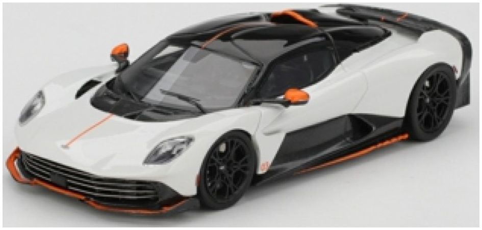 Aston Martin Valhalla Lunar White 1:43 TrueScale Miniatures Model