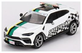 Available To Order – Lamborghini Urus 2022 Macau GP Official Safety Car (RHD) 1:64 (TSM MGT00591-R)