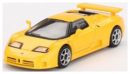 Available To Order – Bugatti EB110 Super Sport Giallo Bugatti (LHD) Blister Packaging 1:64 (TSM MGT00866-BL)