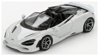 Available To Order – McLaren 750S Spider Cirrus Grey (LHD) 1:64 (TSM MGT00973-L)