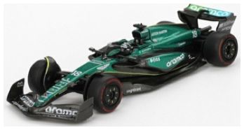 Available To Order – Aston Martin AMR24 #18 Lance Stroll 2024 Bahrain GP 1:64 (TSM MGT01001-L)