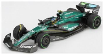 Available To Order – Aston Martin AMR24 #14 Fernando Alonso 202 F1 2024 Canadian GP 1:64 (TSM MGT01113-L)