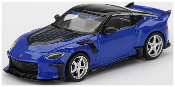 Available To Order – Nissan Z Veilside FFZ400 Seiran Blue (RHD) 1:64 (TSM MGT01167-R)
