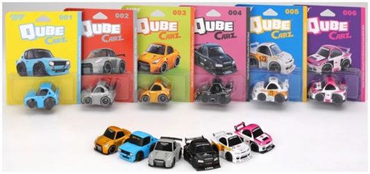 Available To Order – Qubecarz Inner Pack Complete Set of 6 Style Cars (TSM QZ001PACK6)