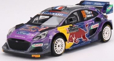 Ford Puma RALLY1 #19 M-SPORT Ford WRT 2022 Rally Monte Carlo Winner 1:18 – diecast model