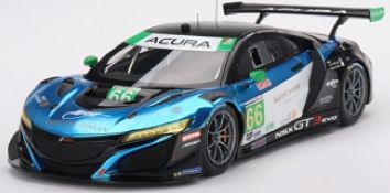 Acura NSX GT3 EVO22 #66 Gradient Racing 1:18 – diecast model