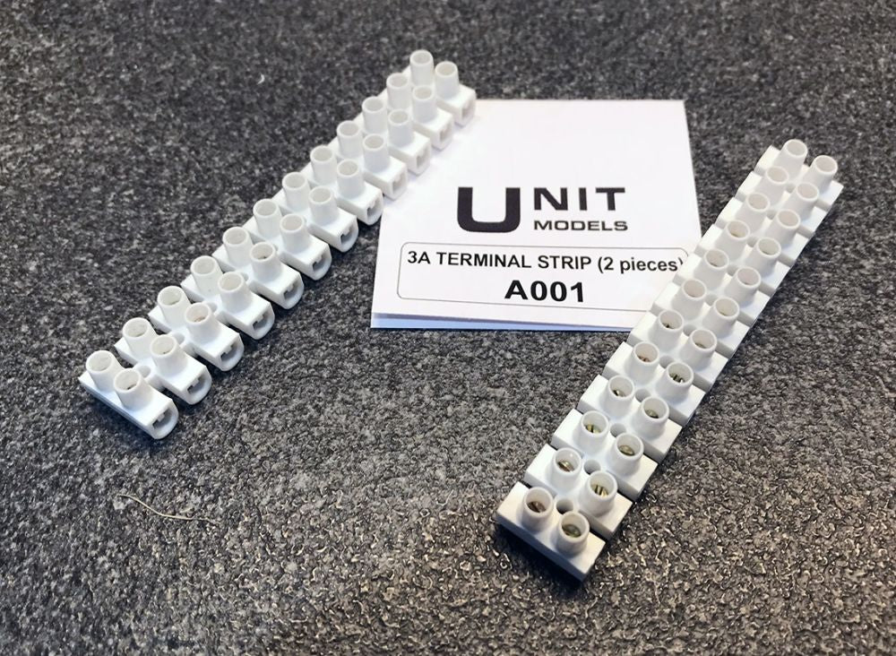3A Terminal Strip (2 Pieces) – diecast model