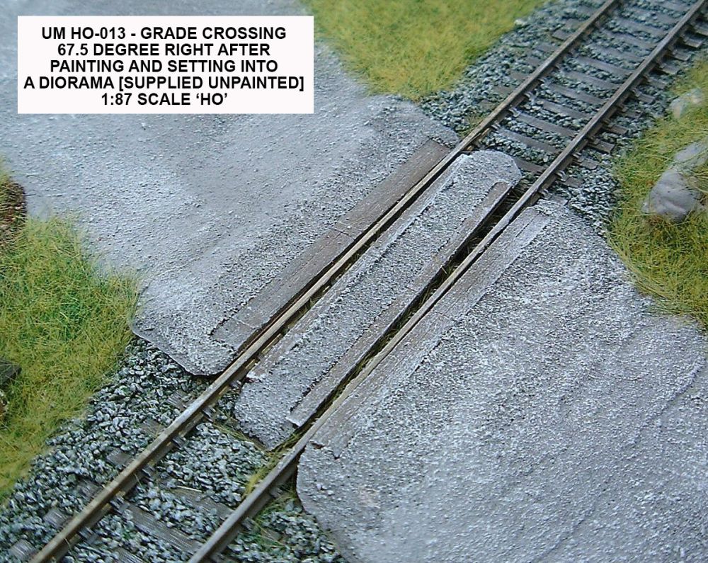 Crossing 67.5 R HO – diecast model