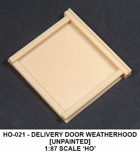 Delivery Door weather hood 1 HO – diecast model