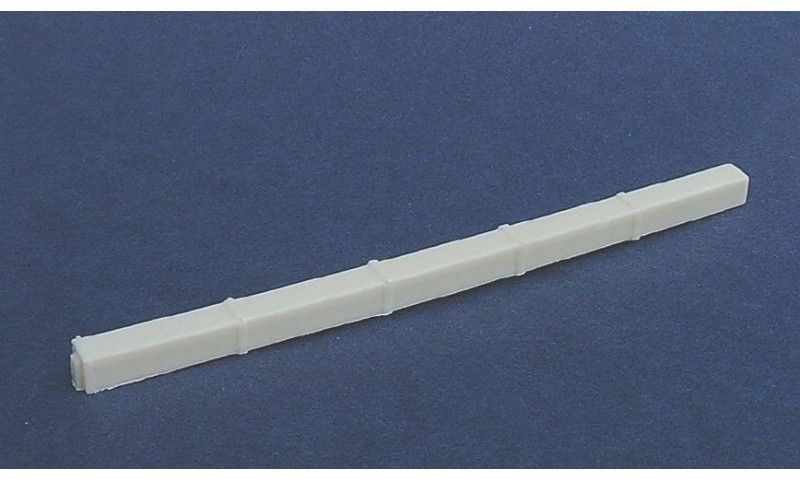 Ducting Straights x 5 (100mm Long) Straight Pieces of Rooftop Ducting HO – diecast model