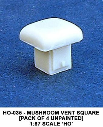Available To Order – Square mushroom vent HO (UM HO-035)