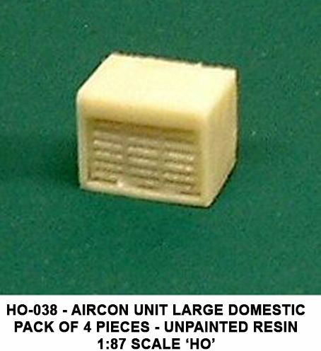 Aircon unit domestic (Large) HO – diecast model