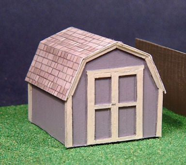 Garden Shed 2 (Painted) HO – diecast model