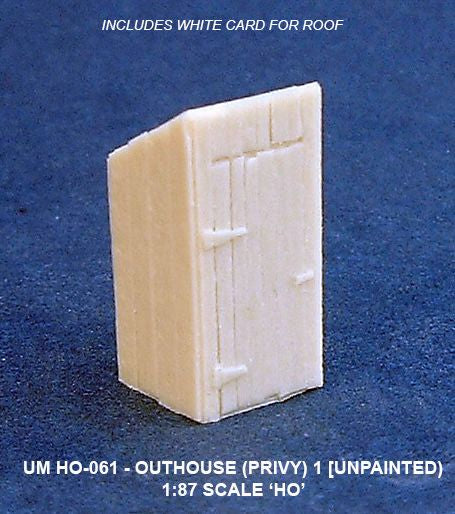 OutHouse 1 (Privy) HO – diecast model