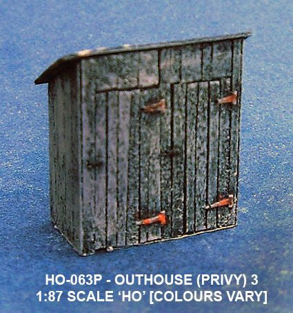 OutHouse 3 (Painted) HO – diecast model