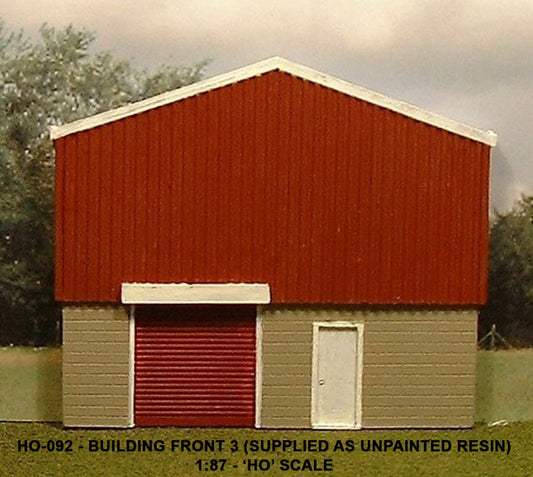 Building Front 3 HO – diecast model