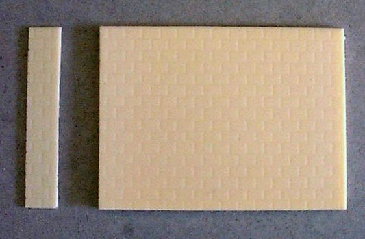 Deep Wall for HO-097 (50mm Deep Block wall Section to replace Provided with HO-097) HO – diecast model