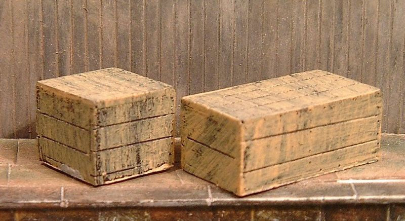 Packing cases 1 (Painted) O – diecast model
