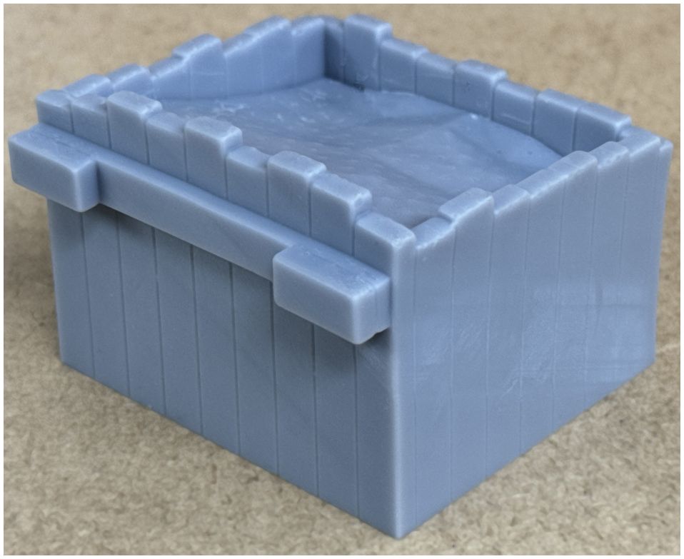 Sleeper Built Buffer Stop (3D Print) O – diecast model