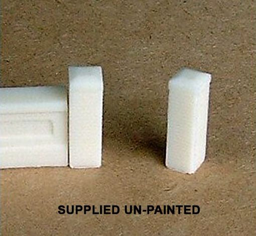Parapet ends (Brick) OO – diecast model
