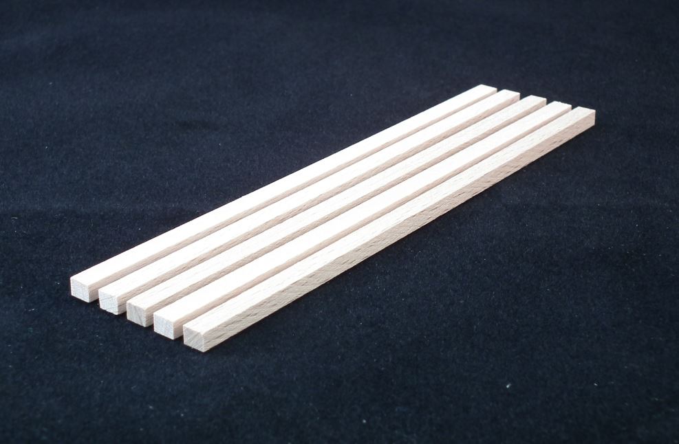 Timber Beams Load (Real Wood) x 5 14 x 4 x 4.5mm OO – diecast model