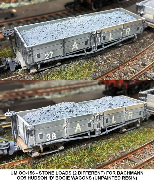 Hudson 'D' Stone Loads (2 x Pieces) To Fit Bachman OO9 Narrow Gauge Hudson 'D' Wagon OO – diecast model