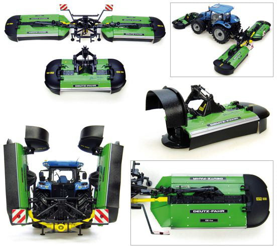 Available To Order – Deutz Front & Rear Mower Set 1:32 (UNI 2834)