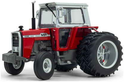 Available to Order – Massey Ferguson 590 2wd w/Molcon Duals 1:32 (UNI 6768)
