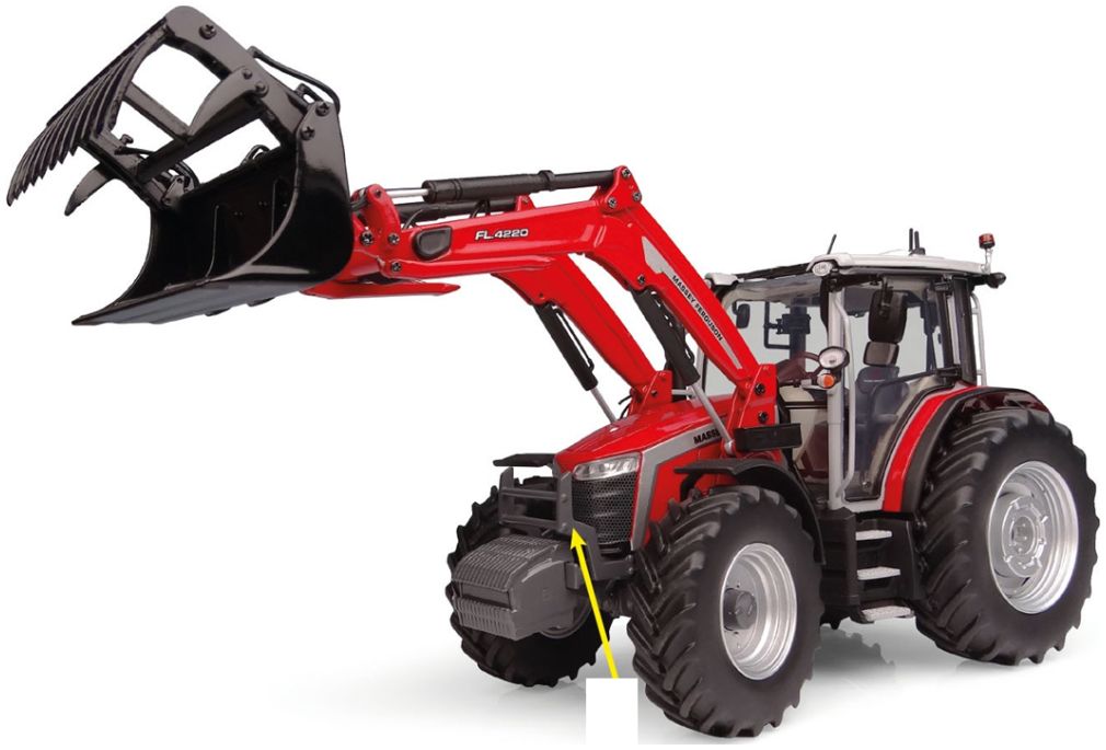 Available to Order – Massey Ferguson 5M.145 w/Front Loader 1:32 (UNI 6784)