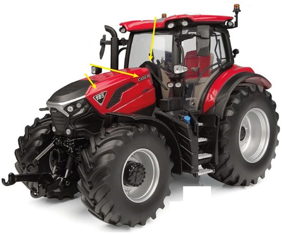 Case IH Puma 185 CVX 1:32 – diecast model