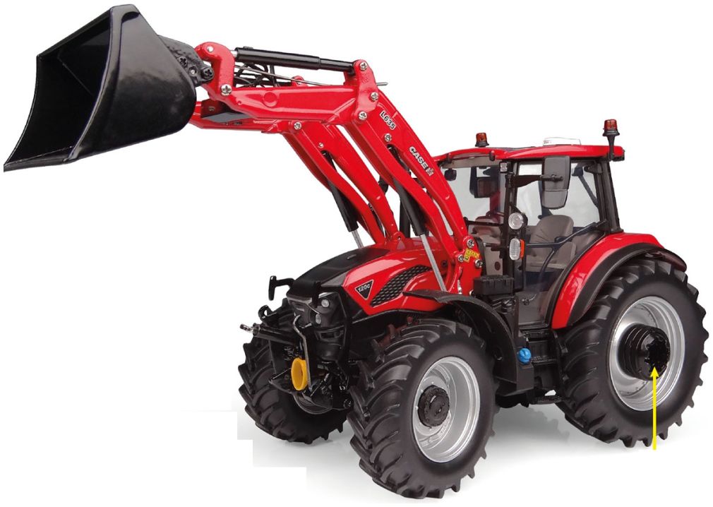 CASE IH Farmall 120C w/Front Loader 1:32 – diecast model