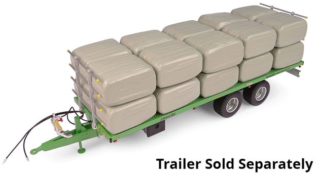Available To Order – Square Silage Bales Green (Pack of 20) 1:32 Universal Hobbies Model (UNI 6881)