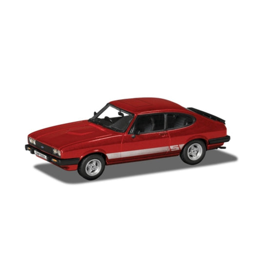 THIS ITEM IS AVAILABLE TO ORDER FROM OUR SUPPLIER - 1:43 CORGI VANGUARDS VA10824 FORD CAPRI MK3 2.0S, IMPERIAL RED METALLIC