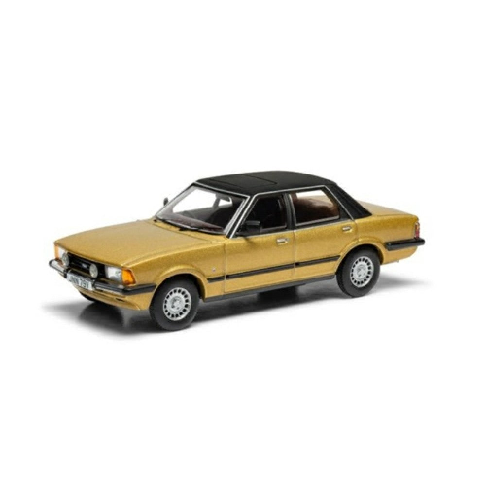 THIS ITEM IS AVAILABLE TO ORDER FROM OUR SUPPLIER - 1:43 CORGI VANGUARDS VA15004 FORD CORTINA MK5 2.0 GHIA S, SOLAR GOLD