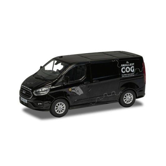 THIS ITEM IS AVAILABLE TO ORDER FROM OUR SUPPLIER - 1:43 CORGI VANGUARDS VA15105 FORD TRANSIT CUSTOM 300L1, SHADOW BLACK (RICHARD HAMMOND'S THE SMALLEST COG)