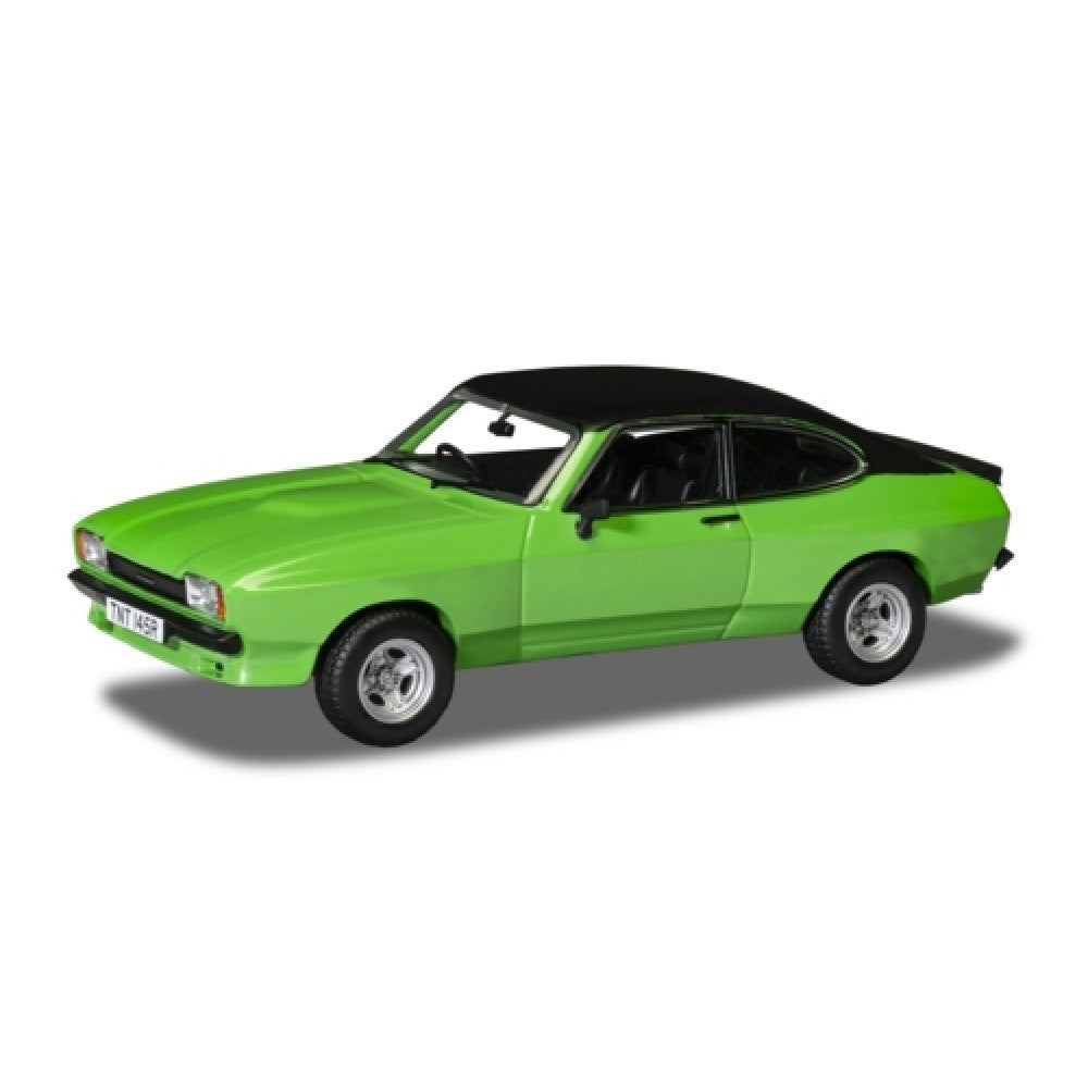 THIS ITEM IS AVAILABLE TO ORDER FROM OUR SUPPLIER - 1:43 CORGI VANGUARDS VA15405 FORD CAPRI MK2 3.0S X-PACK, SIGNAL GREEN