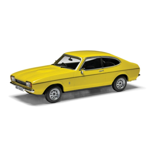 Available To Order – VA15410 - 1:43 FORD CAPRI MK2 1.6L, SIGNAL YELLOW CORGI Model (VA15410)