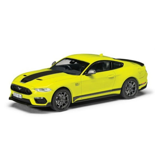 THIS ITEM IS AVAILABLE TO ORDER FROM OUR SUPPLIER - 1:43 CORGI VANGUARDS VA15504 FORD MUSTANG MK6 MACH 1, GRABBER YELLOW