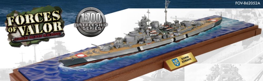 Bismark Battleship (Waterline Series) Battle of the Denmark Strait May 1941 1:700 – diecast model