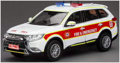 Mitsubishi Outlander 2019 Queensland Fire Emergency Service (Limited Edition 499pcs) 1:43 – diecast model